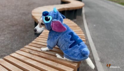 Флисовый худи для собак Disney Stitch