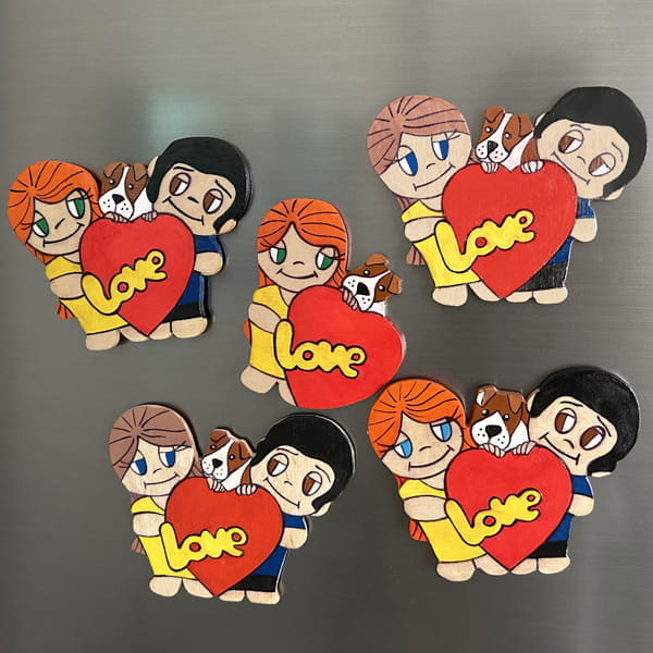 Магниты Love is